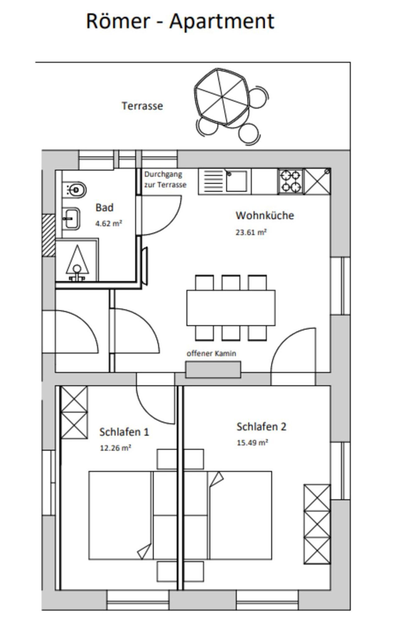 Roemer-Apartment Im Herenhaus Rheinblick Xanten Kültér fotó